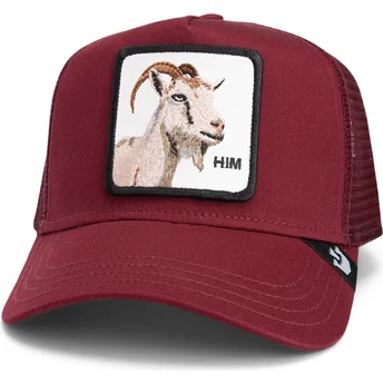 Kape zaobljena crvena snapback The Farm de Goorin Bros.