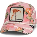 kape-zaobljena-ruzicasta-snapback-flotador-flamenco-floater-randy-souse-git-salty-rim-the-farm-the-farm-de-goorin-bros