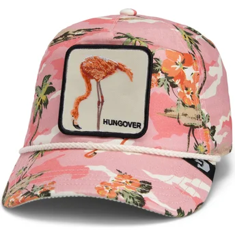 Kape zaobljena ružičasta snapback flotador flamenco Floater Randy Souse Git Salty Rim The Farm The Farm de Goorin Bros.