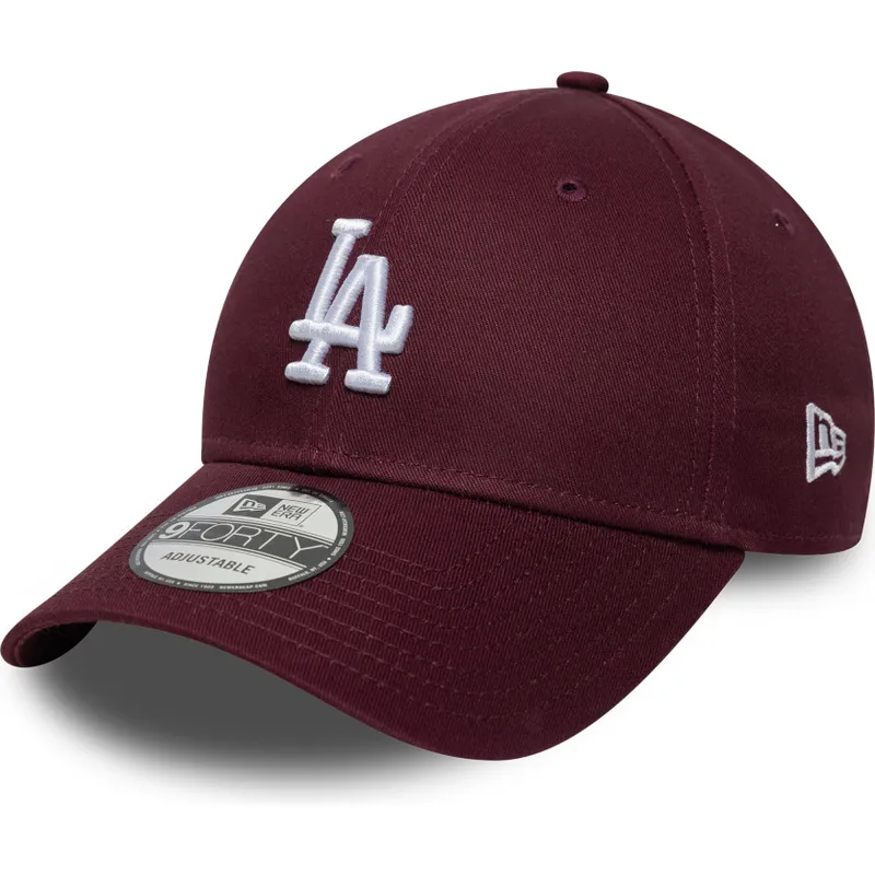 kapa-zaobljena-crvena-podesiv-9forty-colour-pack-los-angeles-dodgers-mlb-new-era