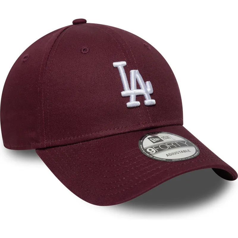 kapa-zaobljena-crvena-podesiv-9forty-colour-pack-los-angeles-dodgers-mlb-new-era