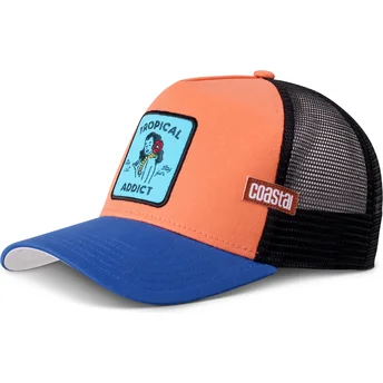 Kapa zaobljena višebojno snapback Tropical Addict HFT Coastal