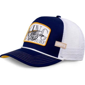 Kape zaobljena mornarsko plava snapback King Of The Surf HFT Coastal
