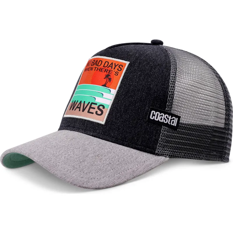 cap-zaobljena-black-snapback-coastal