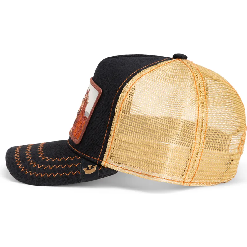 cap-zaobljena-black-snapback-the-farm-de-goorin-bros