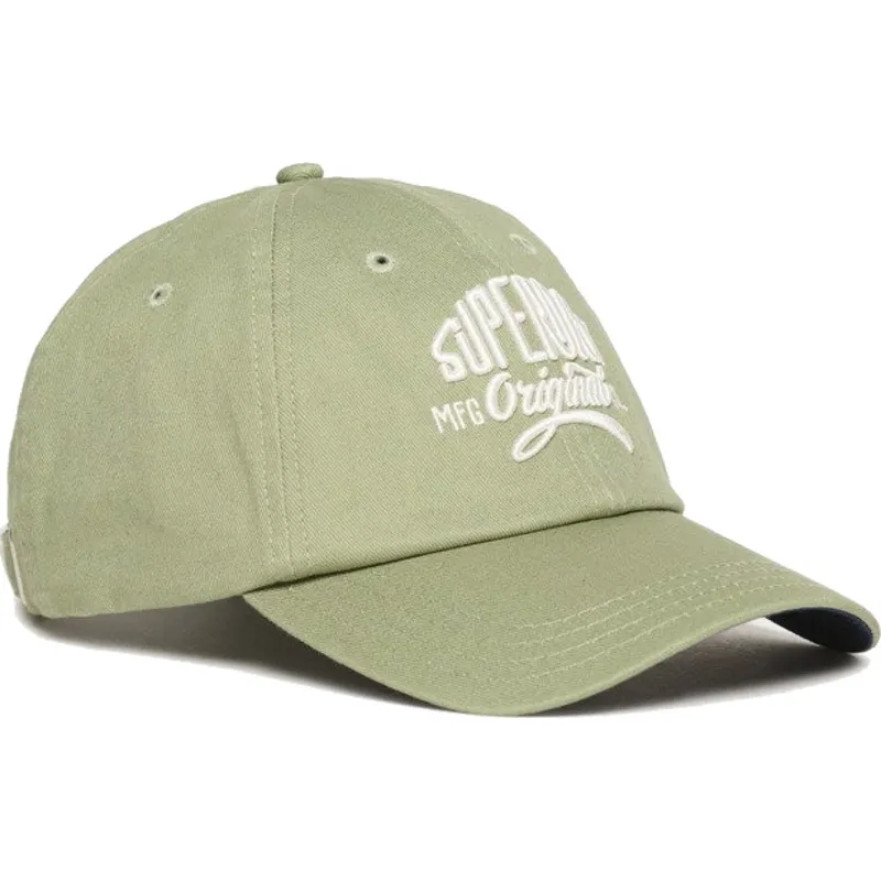 cap-zaobljena-green-adjustable-strap-superdry