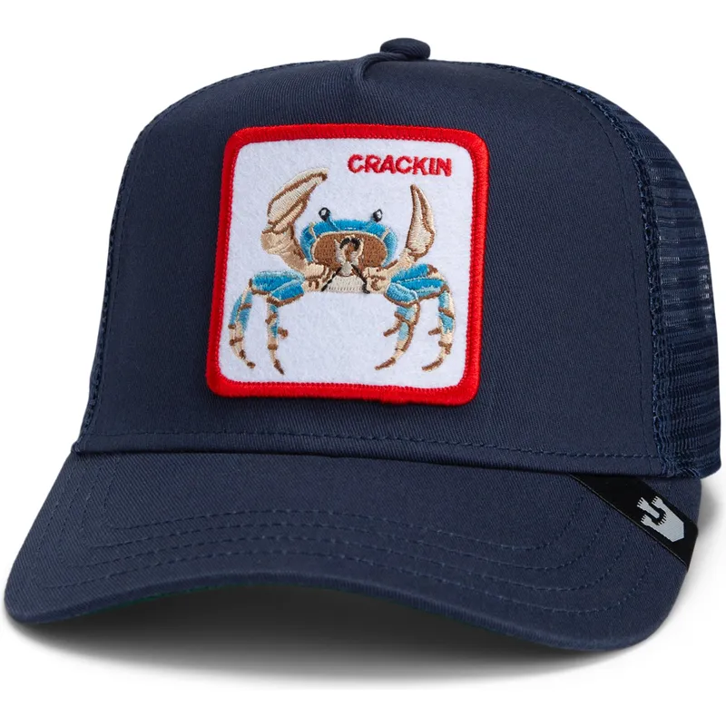 cap-zaobljena-navy-blue-snapback-goorin-bros-crackin-team-crab-original-recipe-team-pride-the-farm-navy-blue-hat-the-farm-de-goo cap-zaobljena-navy-blue-snapback-goorin-bros-crackin-team-crab-original-recipe-team-pride-the-farm-navy-blue-hat-the-farm-de-goo
