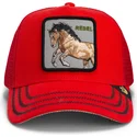 kapa-zaobljena-crvena-snapback-goorin-bros-horse-rebel-the-wild-west-core-canvas-the-farm-red-hat-the-farm-goorin-bros