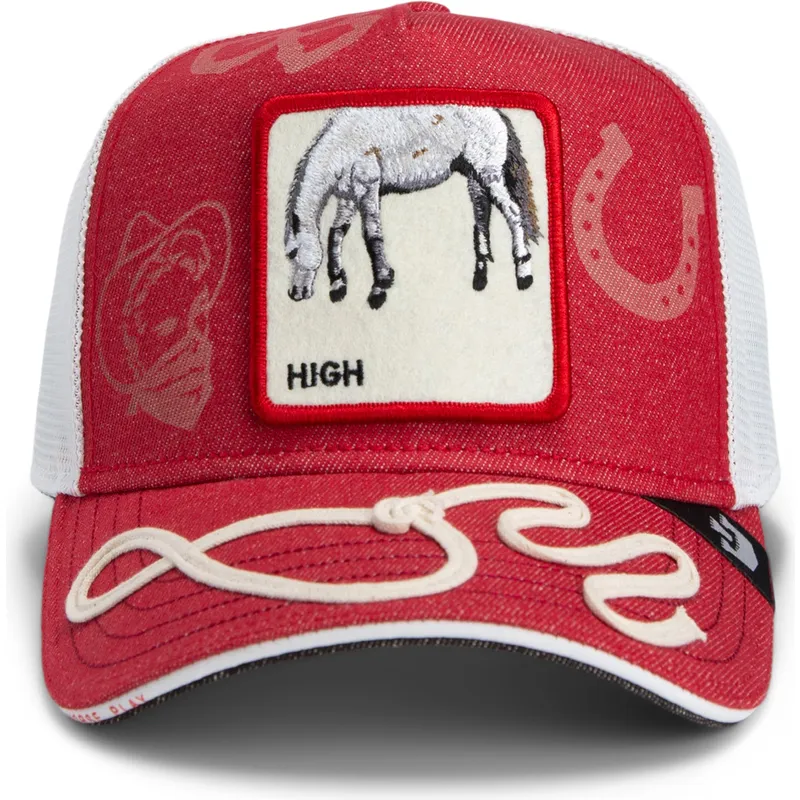 kape-zaobljena-crvena-snapback-goorin-bros-high-way-up-horse-play-the-farm-red-hat-the-farm-de-goorin-bros