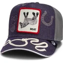 kape-zaobljena-ljubicasta-snapback-goorin-bros-beat-dead-horse-horse-play-the-farm-purple-hat-the-farm-goorin-bros