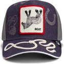 kape-zaobljena-ljubicasta-snapback-goorin-bros-beat-dead-horse-horse-play-the-farm-purple-hat-the-farm-goorin-bros