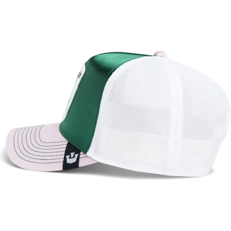 kapa-zaobljena-visebojno-snapback-goorin-bros-turtle-wavy-allablur-great-escape-the-farm-green-white-and-pink-hat-the-farm-goori