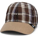 cap-zaobljena-brown-snapback-goorin-bros-curved-brim-ask-your-mother-papa-cap-madras-the-farm-brown-cap-the-farm-de-goorin-bros