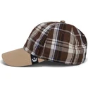cap-zaobljena-brown-snapback-goorin-bros-curved-brim-ask-your-mother-papa-cap-madras-the-farm-brown-cap-the-farm-de-goorin-bros