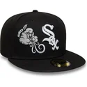 kapa-ravna-crna-prilagodena-59fifty-food-icon-windy-city-chicago-white-sox-mlb-new-era