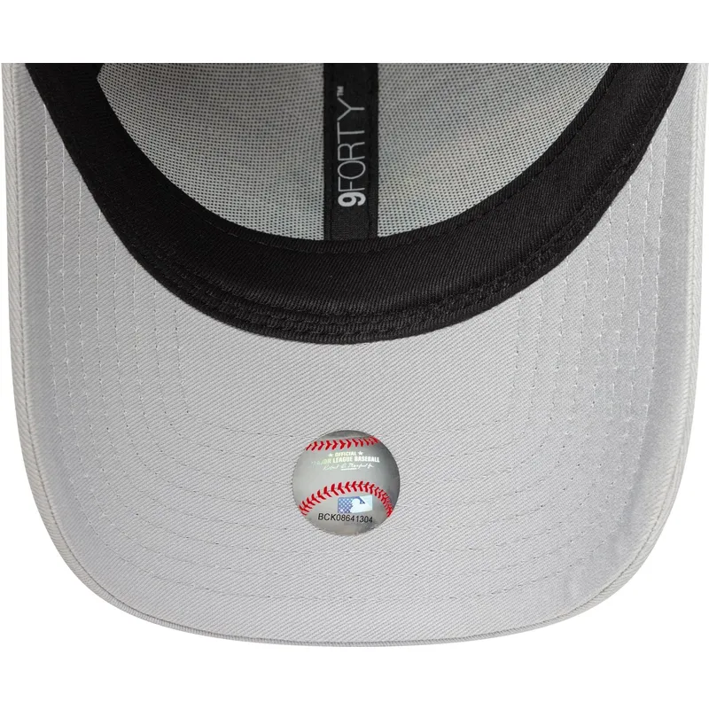 kapa-zaobljena-siva-podesiv-9forty-team-outline-new-york-yankees-mlb-new-era