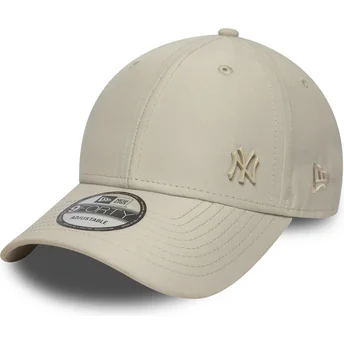 Kapa zaobljena bež podesiv 9FORTY Tonal Flawless New York Yankees MLB New Era
