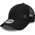 new-era-9forty-flawless-new-york-yankees-mlb-black-adjustable-trucker-hat