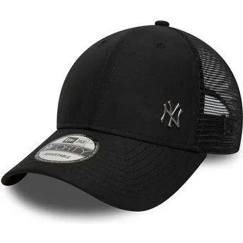 Kapa zaobljena crna podesiv 9FORTY Flawless New York Yankees MLB New Era