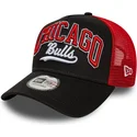 kapa-zaobljena-crna-snapback-e-frame-script-chicago-bulls-nba-new-era