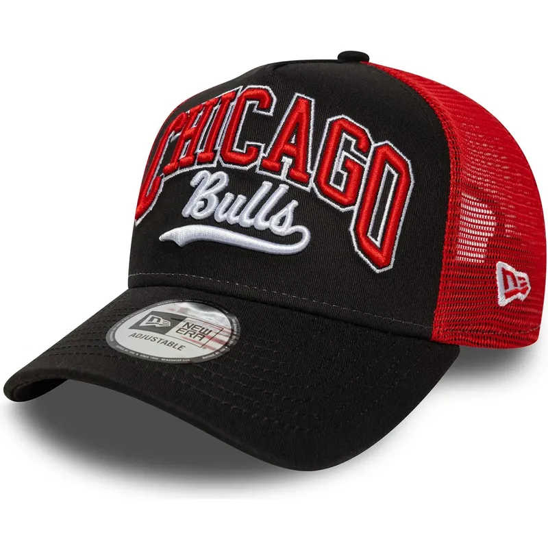 kapa-zaobljena-crna-snapback-e-frame-script-chicago-bulls-nba-new-era