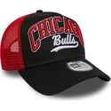kapa-zaobljena-crna-snapback-e-frame-script-chicago-bulls-nba-new-era