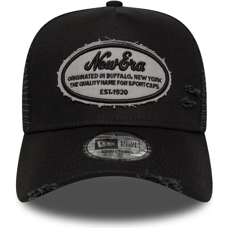 kapa-zaobljena-crna-snapback-a-frame-oval-distress-patch-new-era