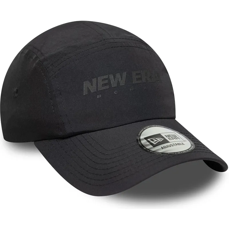 cap-zaobljena-black-adjustable-strap-runner-new-era