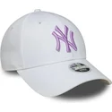 kapa-zaobljena-bijela-podesiv-9forty-league-essential-new-york-yankees-mlb-new-era
