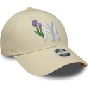 kapa-zaobljena-bez-podesiv-9forty-beaded-new-york-yankees-mlb-new-era