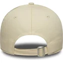 new-era-curved-brim-women-9forty-beaded-new-york-yankees-mlb-beige-adjustable-cap