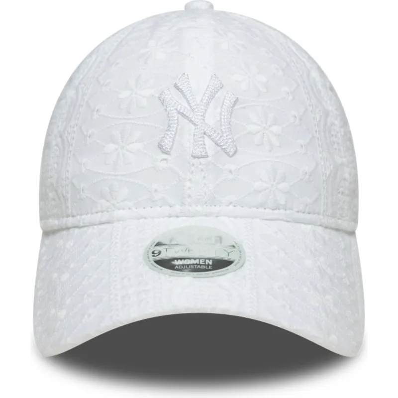 kapa-zaobljena-bijela-podesiv-9twenty-broderie-new-york-yankees-mlb-new-era