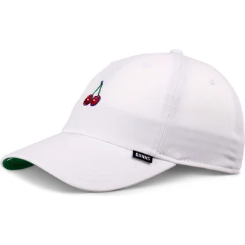 Djinns Curved Brim Do Nothing Club DNC Cherry White Adjustable Cap