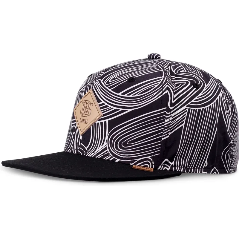 kapa-ravna-crna-snapback-ma-pattern-djinns
