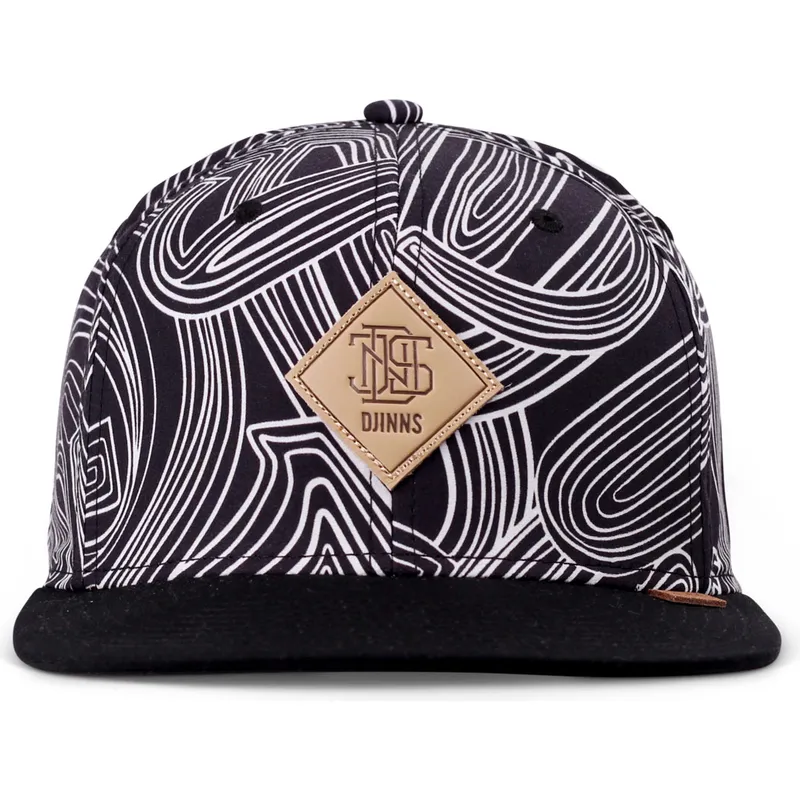 kapa-ravna-crna-snapback-ma-pattern-djinns