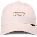 djinns-curved-brim-do-nothing-club-dnc-bathing-girl-beige-adjustable-cap