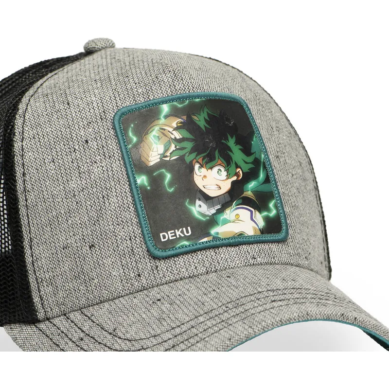 cap-zaobljena-gray-snapback-izuku-midoriya-my-hero-academia-capslab