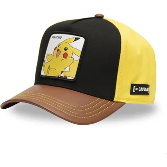 Cap zaobljena multicolor snapback Pikachu Pokémon Capslab