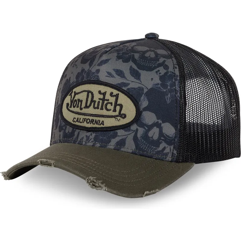 kapa-zaobljena-zelena-snapback-print01-von-dutch