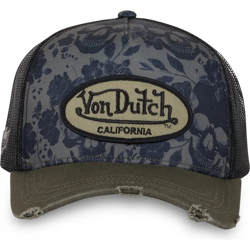 kapa-zaobljena-zelena-snapback-print01-von-dutch