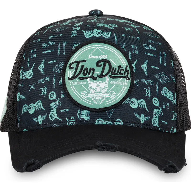 kapa-zaobljena-plava-snapback-print04-von-dutch