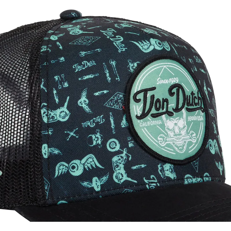 kapa-zaobljena-plava-snapback-print04-von-dutch