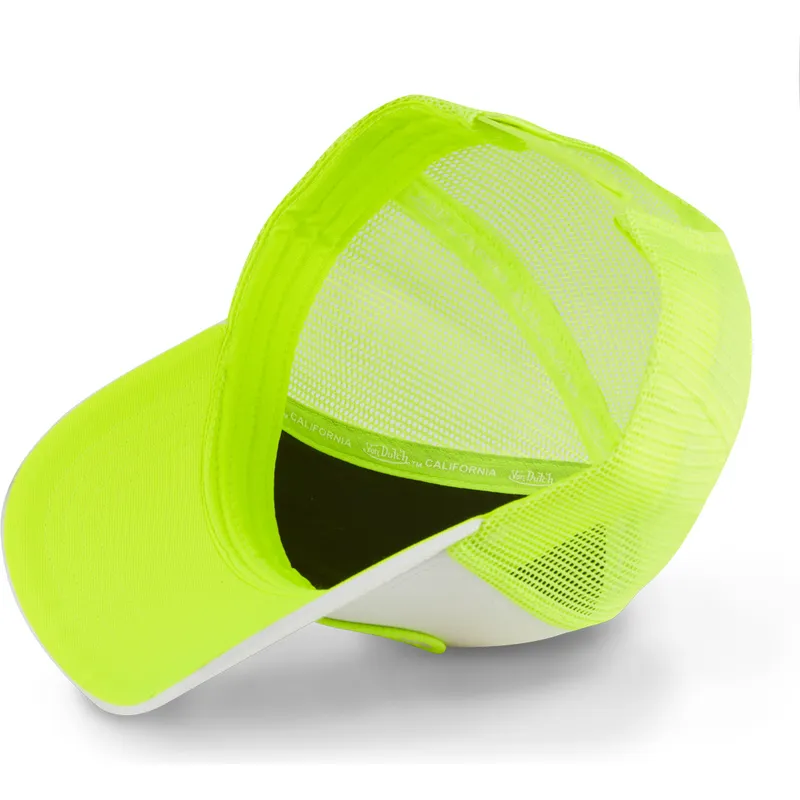 cap-zaobljena-yellow-snapback-von-dutch