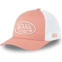 kape-zaobljena-ruzicasta-podesiva-traka-lof-b25-von-dutch