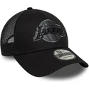 new-era-grey-logo-9forty-los-angeles-lakers-nba-black-adjustable-trucker-hat
