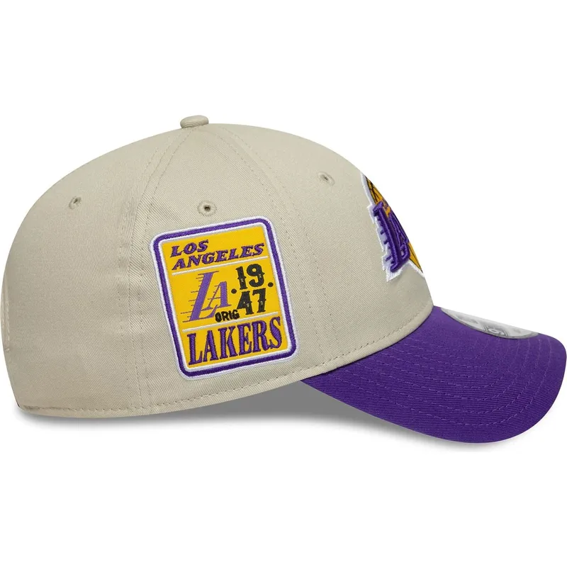 kapa-zaobljena-bez-podesiv-9forty-contrast-patch-los-angeles-lakers-nba-new-era