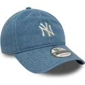kapa-zaobljena-plava-podesiv-9twenty-denim-new-york-yankees-mlb-new-era
