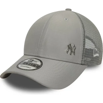 Cap zaobljena gray adjustable strap 9FORTY Flawless New York Yankees MLB New Era