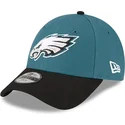cap-zaobljena-green-adjustable-strap-za-djecu-9forty-the-league-philadelphia-eagles-nfl-new-era