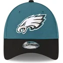cap-zaobljena-green-adjustable-strap-za-djecu-9forty-the-league-philadelphia-eagles-nfl-new-era